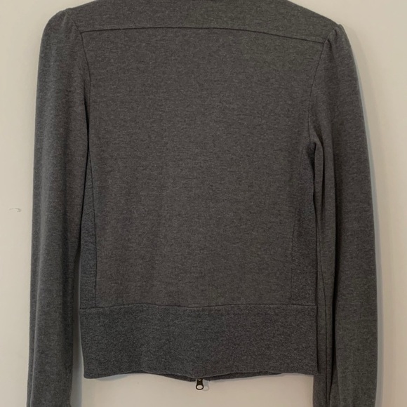 NWOT Fossil Military-Style Gray Sweater - Picture 3 of 12